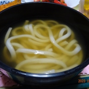 シンプルに素うどん